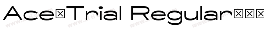 Ace_Trial Regular字体转换